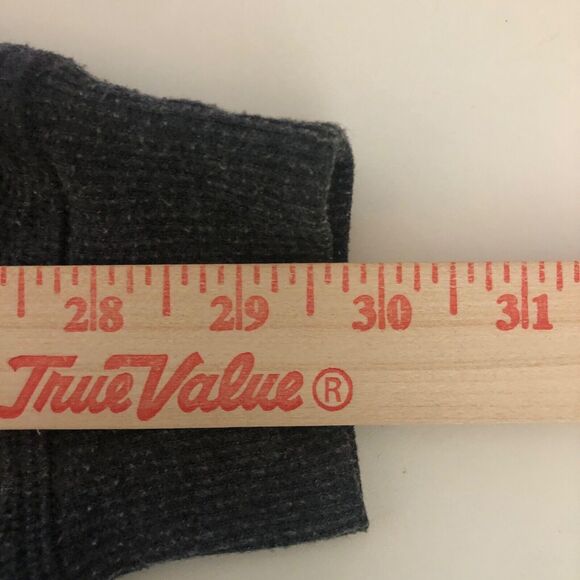 Victoria's Secret Sweater Womens S/P Dark Gray Knit Crewneck Long Sleeve - Picture 6 of 7